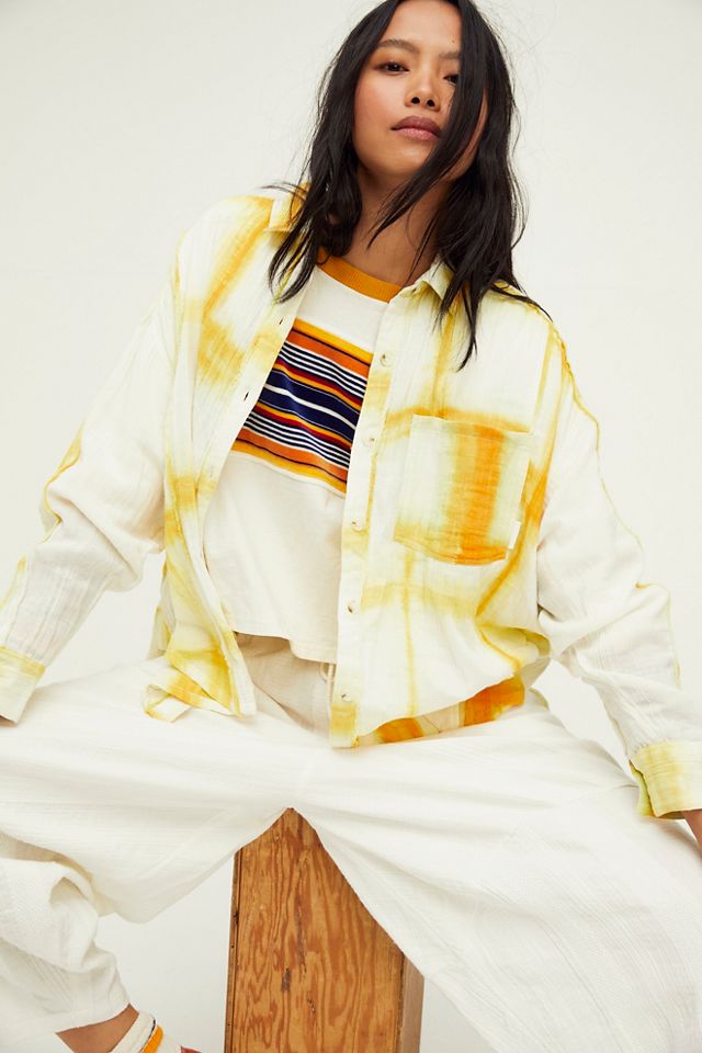 We The Free Washed Away Plaid Top #3