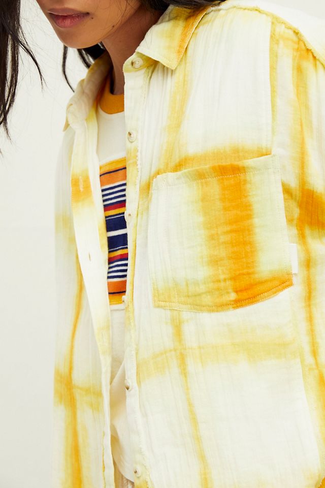 We The Free Washed Away Plaid Top #1