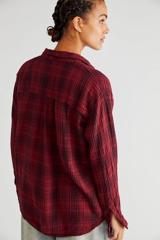 Oversized Plaid Shirt #2