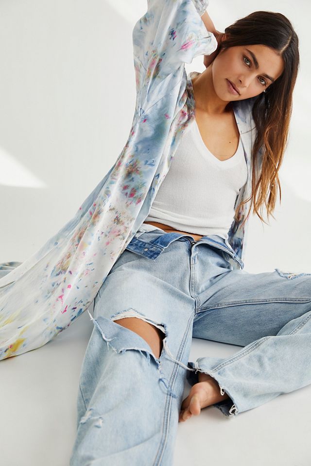 Kimono en soie Element #1