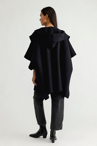 Женские куртки Free People All I Need Cozy Hooded Duster, цвет: Чёрный — фото 2