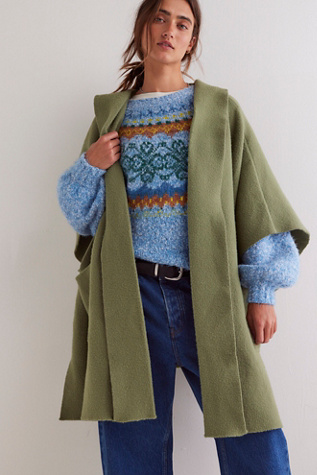 All I Need Cozy Hooded Duster Top at Free People in Norwegian Woods