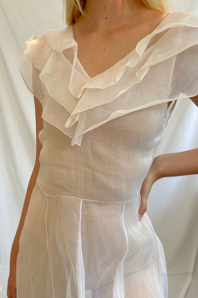 Light Pink Organza Dress Selected by Eveliina Vintage #2