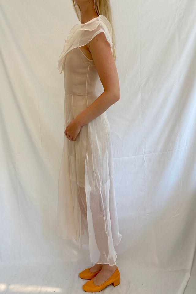 Light Pink Organza Dress Selected by Eveliina Vintage #3