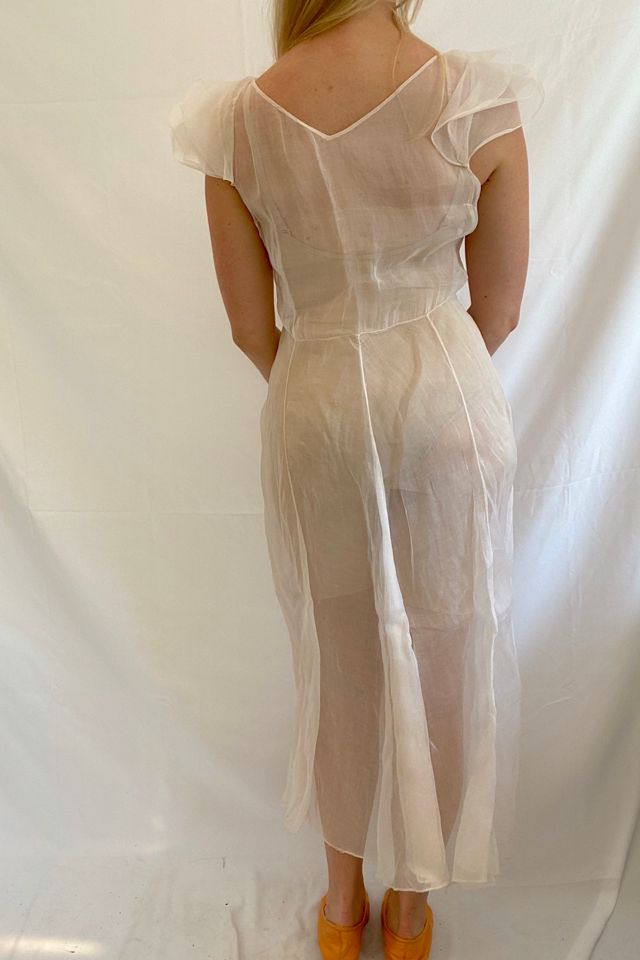 Light Pink Organza Dress Selected by Eveliina Vintage #4