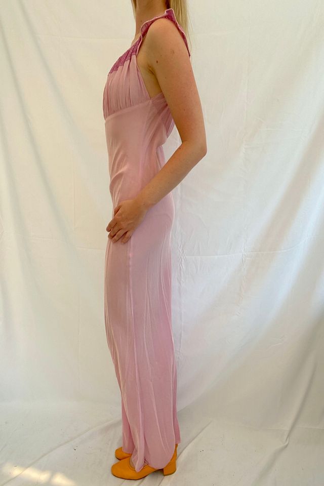 Hand Dyed Purple Slip Selected by Eveliina Vintage #3