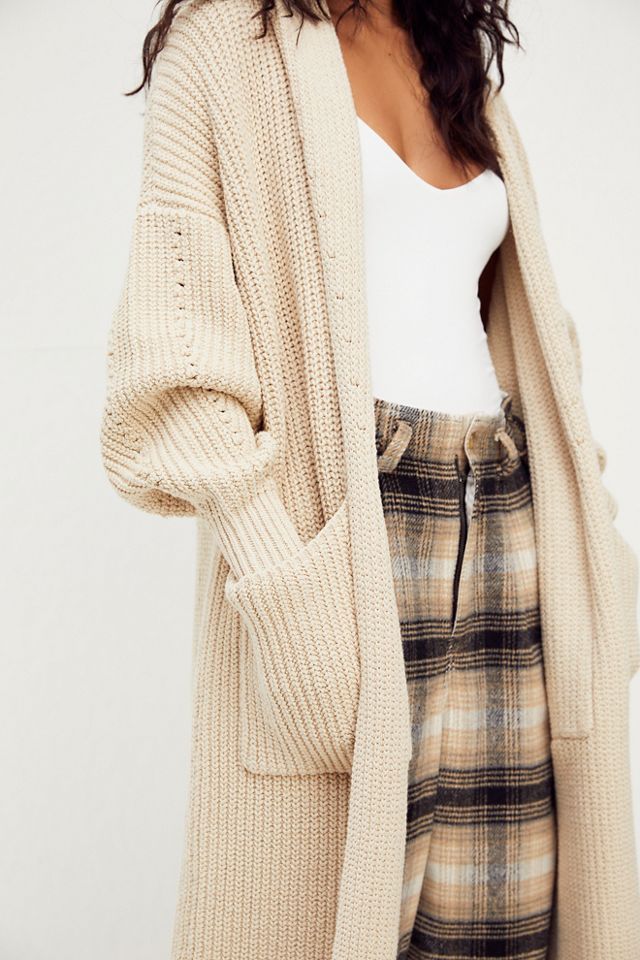 Free people long sweater sale