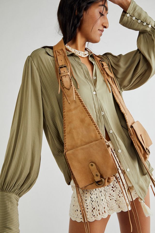 Sac harnais en cuir Kingsley #1