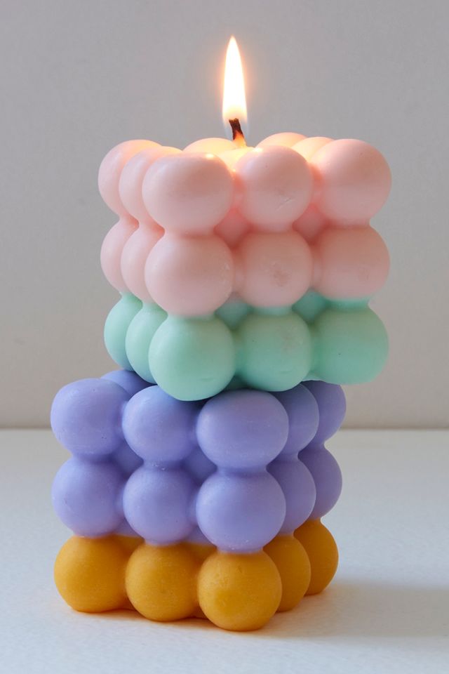 Ri-Ri-Ku Atom Shaped Candle