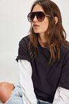 Ventura Oversized Aviator Sunglasses