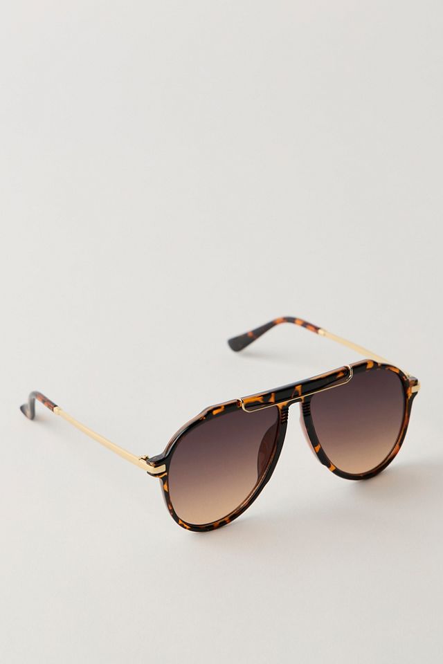 Ventura Oversized Aviator Sunglasses #5