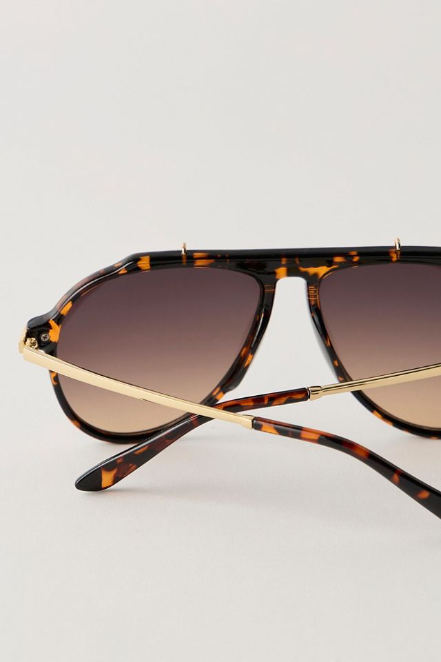 Ventura Oversized Aviator Sunglasses #3