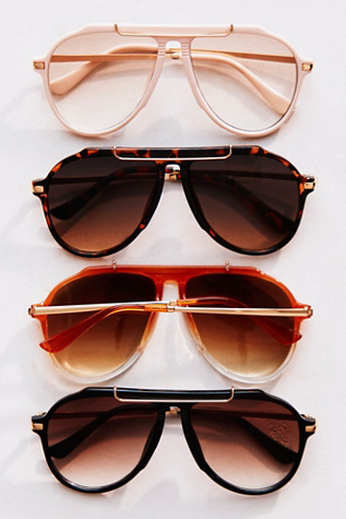 Ventura Oversized Aviator Sunglasses