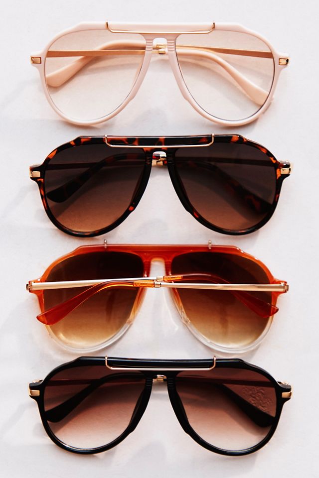 Ventura Oversized Aviator Sunglasses #2