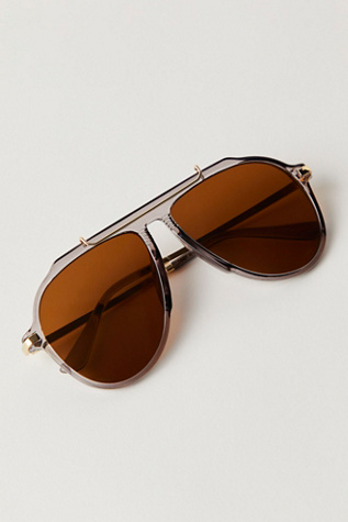 Ventura Oversized Aviator Sunglasses