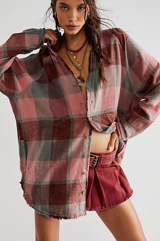 We The Free Summer Daydream Plaid Buttondown | Free People