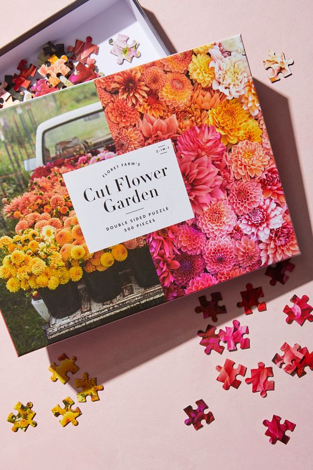 Floret Farm's Cut Flower Garden 2sided 500Piece Puzzle Free People UK