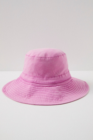 Lake Washed Bucket Hat by RAHI at Free People in Lilac Crush