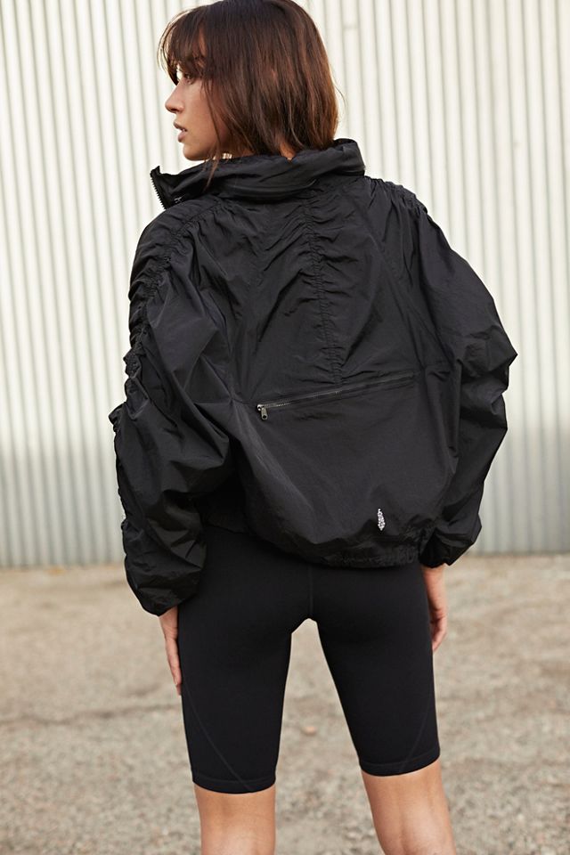 Ruched Out Packable Jacket #1