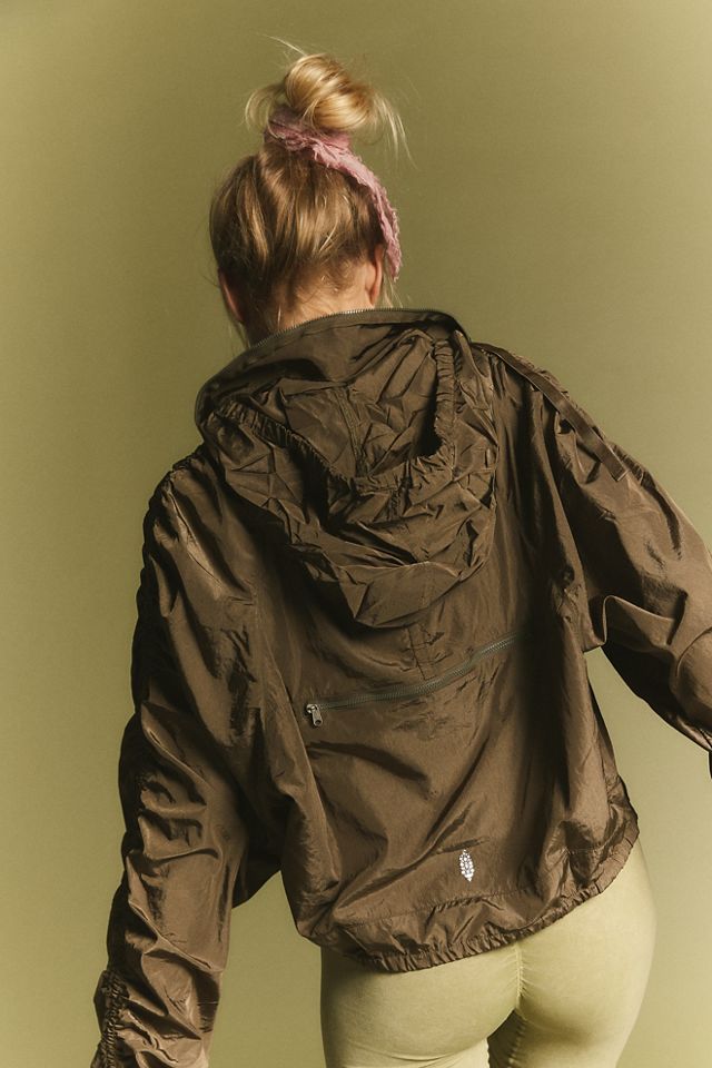 Ruched Out Packable Jacket #1