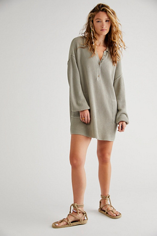 Free people sweater clearance dress