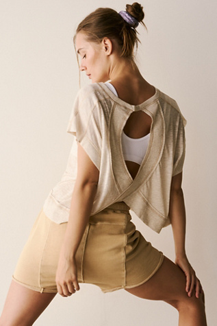 My Time Tee by FP Movement at Free People in Grey, Size: L