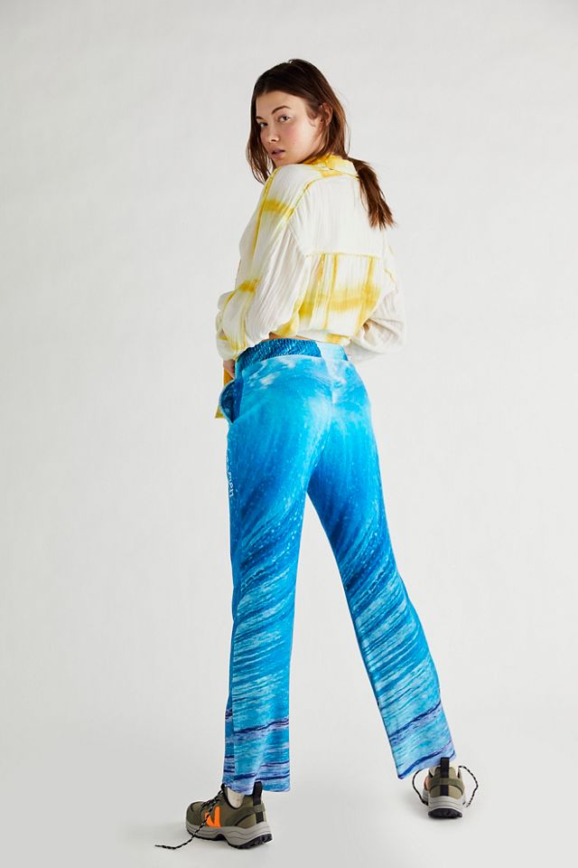 House of Sunny Wave Towelling Trousers Free People UK