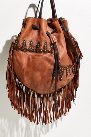 Free People Straw Fringe Pattern Hobo/Tote newest Handbag