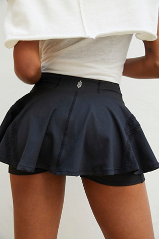 Pleats And Thank You Skort by FP Movement at Free People, Black, M