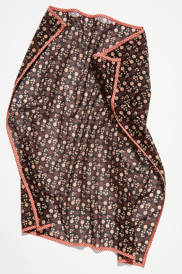 Anna Sui X FP Butterfly Meadows Silk Bandana #3