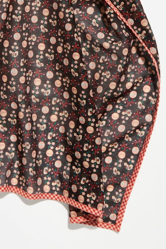 Anna Sui X FP Butterfly Meadows Silk Bandana #4