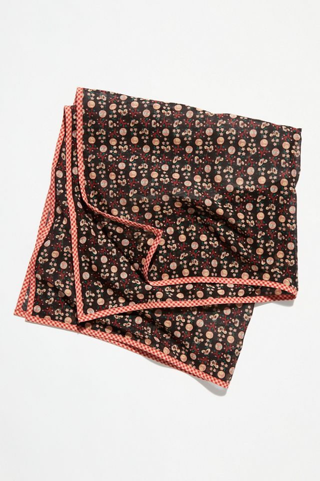 Anna Sui X FP Butterfly Meadows Silk Bandana #5