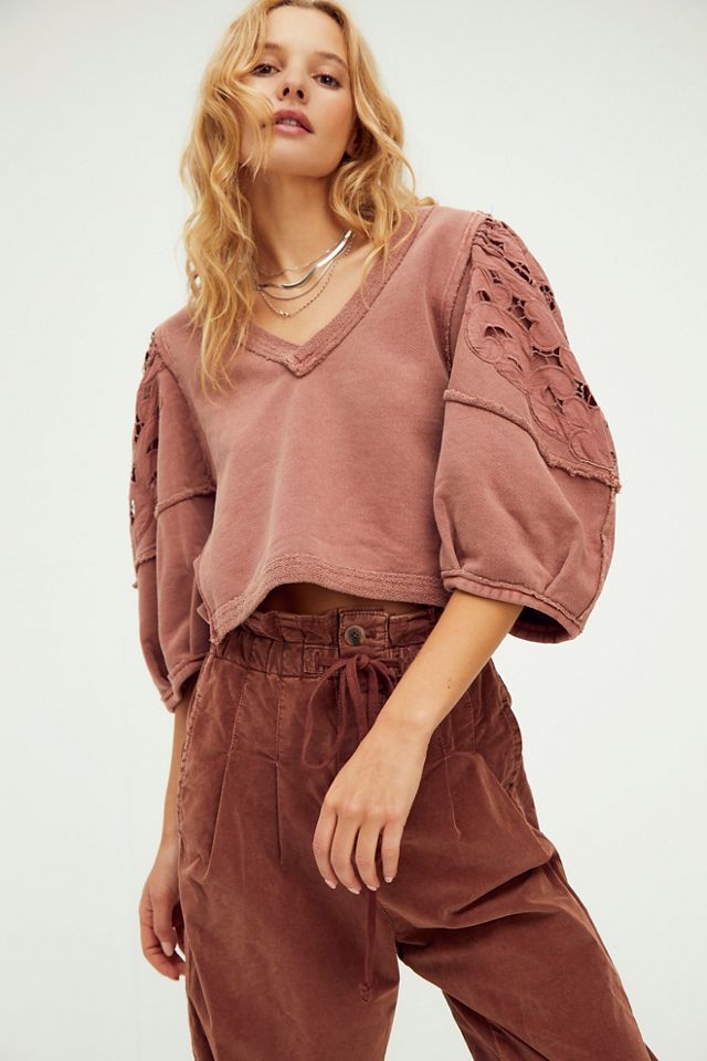 Free people rosey pullover hotsell