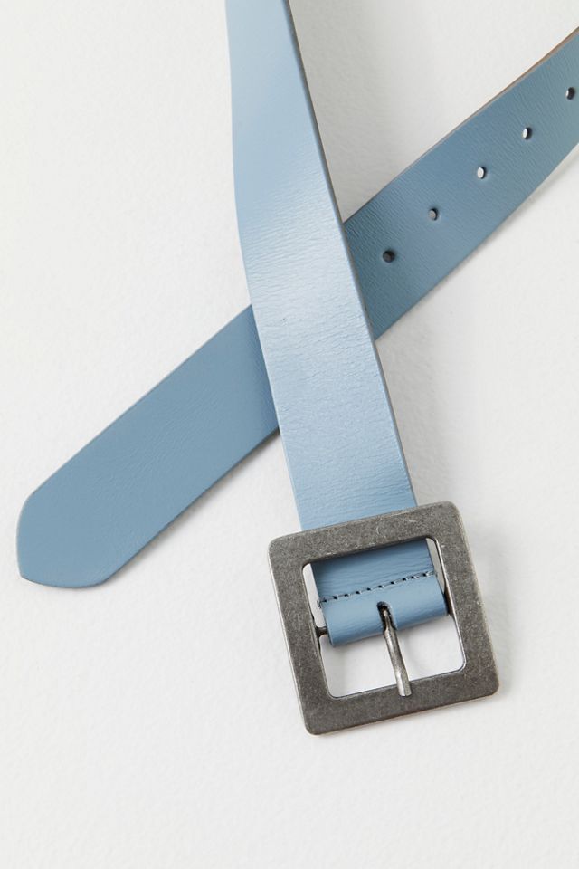 Squared Up Leather Belt #2