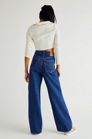 tailored high loose women's jeans