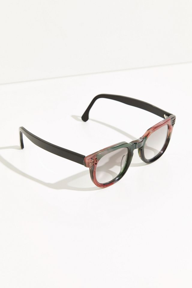 Anna Sui Handmade Recycled Square Sunglasses #1