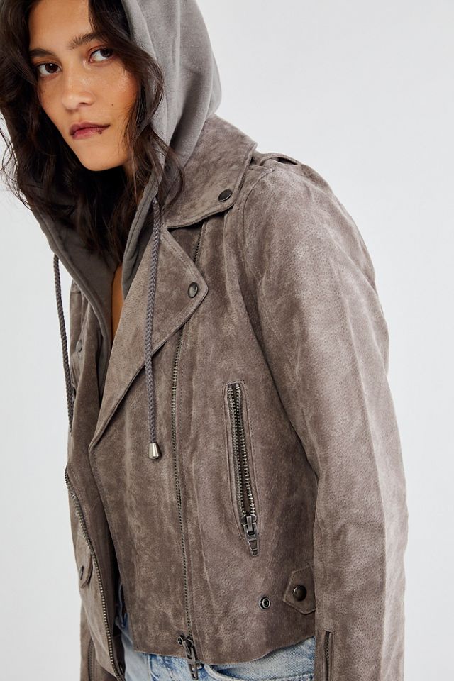 Free people store suede jacket