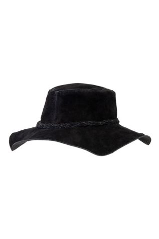 HippieShop Suede Floppy Hat