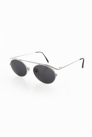 Vintage Raven Floating Lens Sunglasses Selected by Sunglass Museum at Free People in Silver