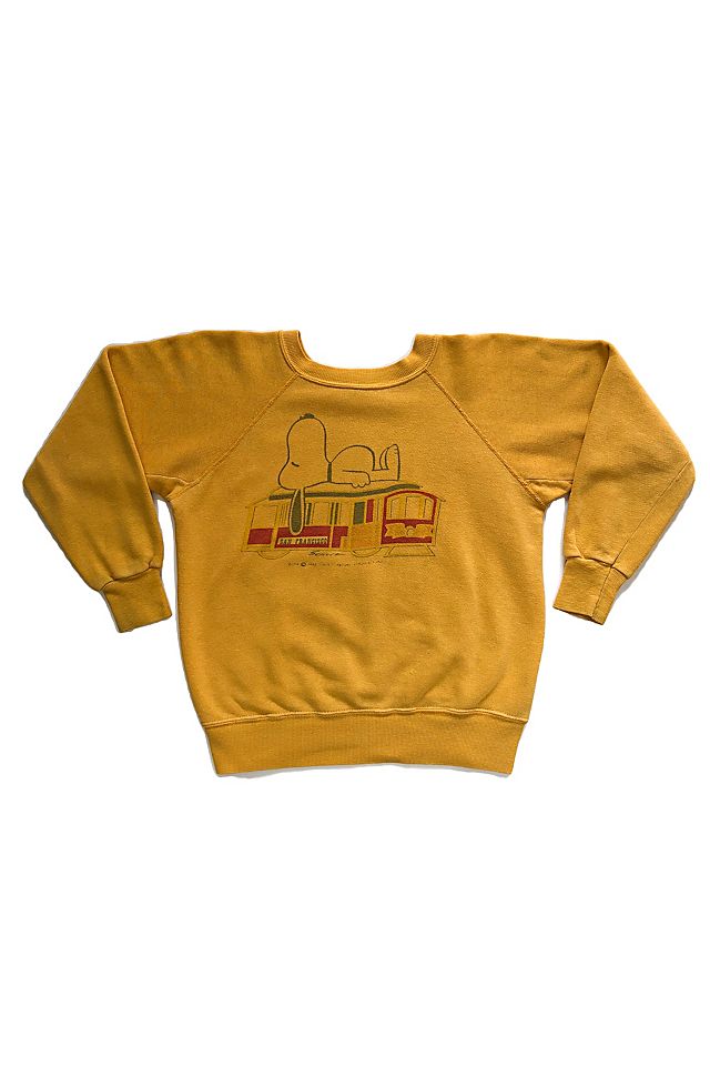 Rare Vintage 1970s Peanuts Snoopy San Francisco Sweatshirt Rare Vintage 1970s Peanuts Snoopy San Francisco Sweatshirt