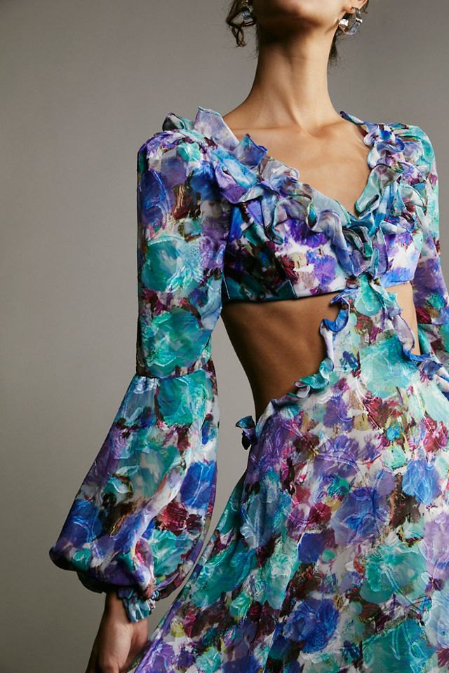 PatBO Blossom Cut-Out Beach Dress #3