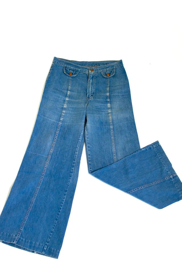 〜1970's MAVERICK Denim Pants 1970's Maverick Bell Bottom Jeans, New With Tags, Vintage 70's