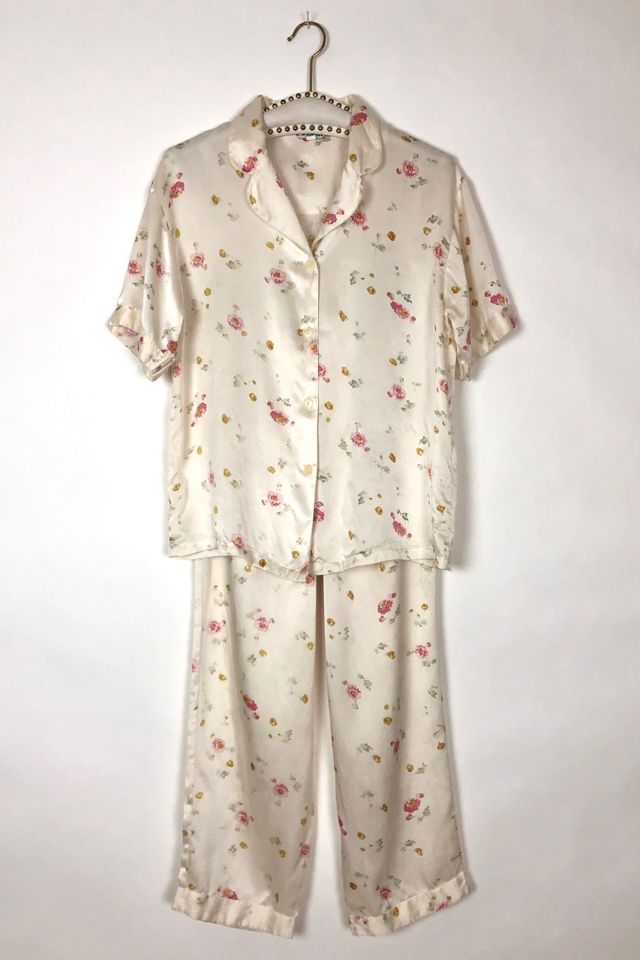 Plush Silky Floral PJ Set by at Free People - ShopStyle Pajamas
