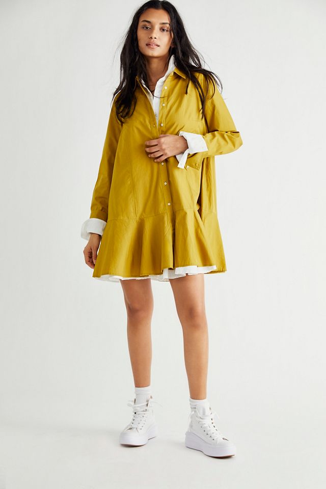 All For You Shirt Dress