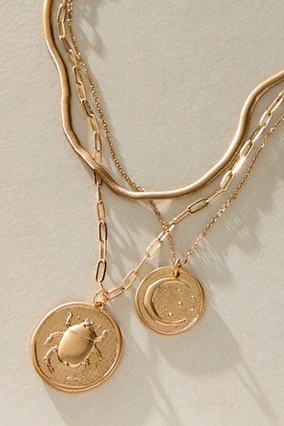 Женское колье Free People Oversized Coin, цвет: Coins — фото 3
