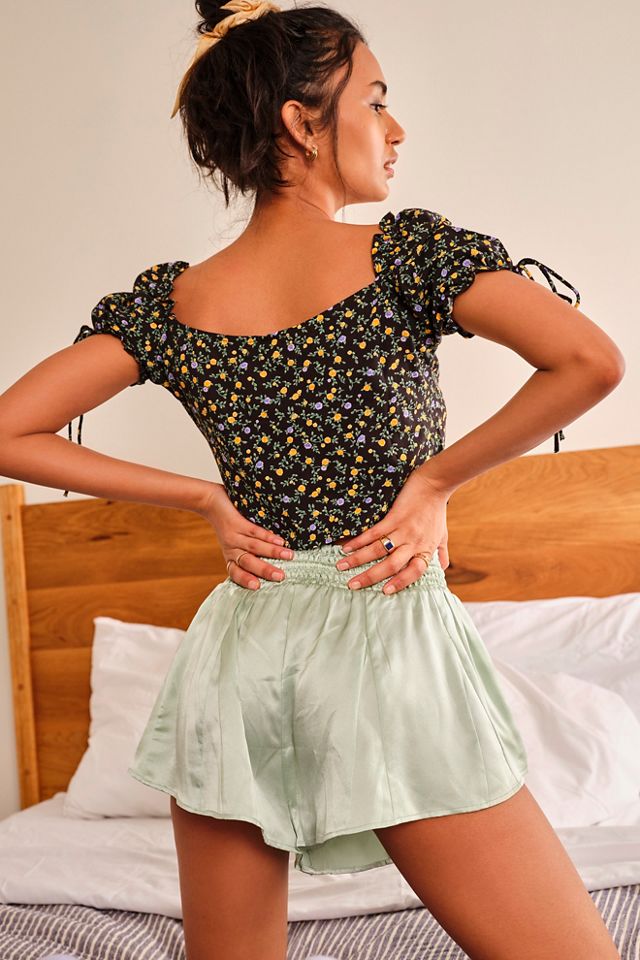 Blush Worthy Silk Shorts #2