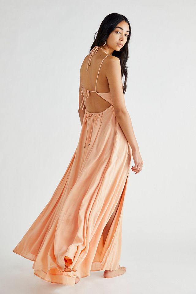 Free people yes please maxi outlet dress