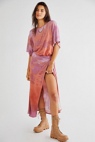 alyssa wrap dress