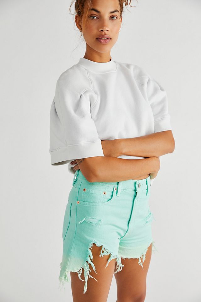 Nic Mid Rise Garment Dyed Shorts | Free People UK