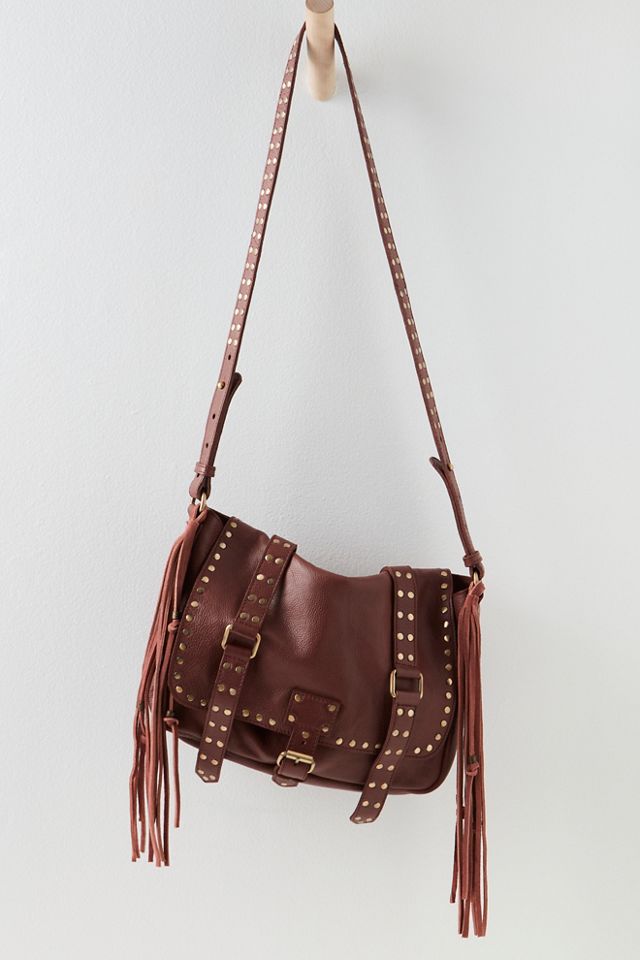 Studded messenger bag online